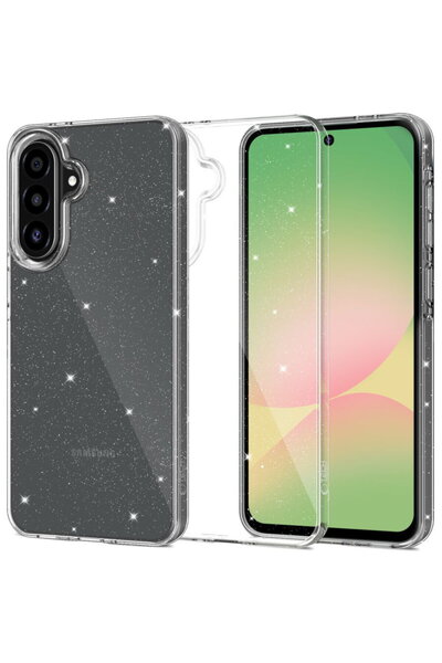 Tech-Protect HusДѓ FlexAir pentru Galaxy A56 5G, finisaj glitter, strДѓlucitoare