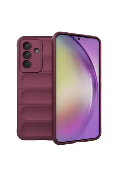Techsuit Θήκη Husa για Samsung Galaxy A36 5G / A56 5G - Μαγική Ασπίδα - Μπορντό