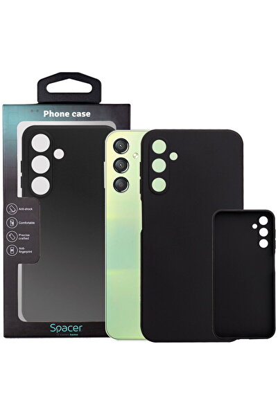 Spacer Husa Samsung Galaxy A24 Spacer, negru, grosime 1.5mm, material flexibi...