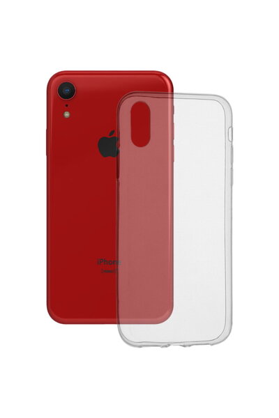 Techsuit Husă pentru iPhone XR - Silicon transparent - Transparentă