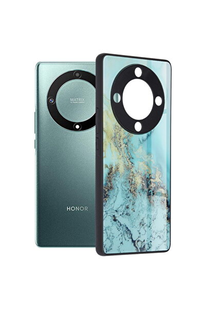 Techsuit Husa pentru Honor Magic5 Lite - Glaze Series - Blue Ocean