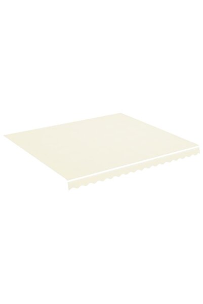 vidaxl Τεντόπανο Ανταλλακτικό Κρεμ 4 x 3,5 μ.