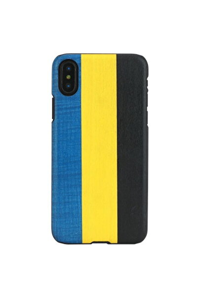 Other MAN&WOOD Husă smartphone iPhone X/XS dandy albastru negru