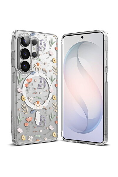Ringke Husa pentru Samsung Galaxy S26 Ultra - Fusion MagSafe - Dry Flowers