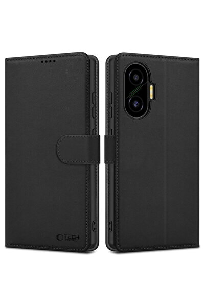 Tech-Protect Husă tip portofel XIAOMI POCO F7 5G NEGRU
