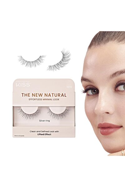 Kiss Νέες ψεύτικες βλεφαρίδες, Ασημένιο δαχτυλίδι, 1 ζευγάρι
