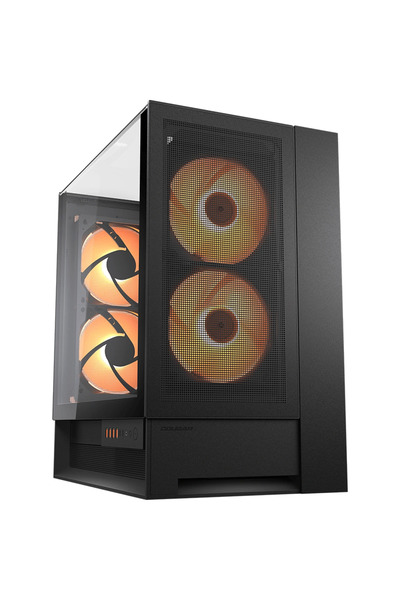 COUGAR GAMING Mid Tower Fara sursa OmnyX Negru