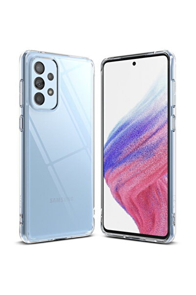 Ringke Husa Fusion TPU cu ramă pentru Samsung Galaxy A73 transparentă