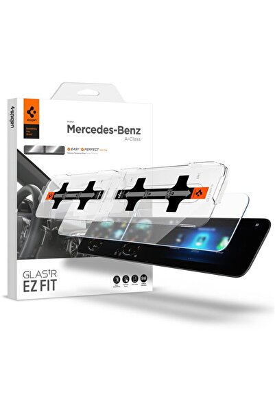 Spigen Mercedes Benz Glass tR EZ Fit Folie de protecție anti-reflex pentru ec...