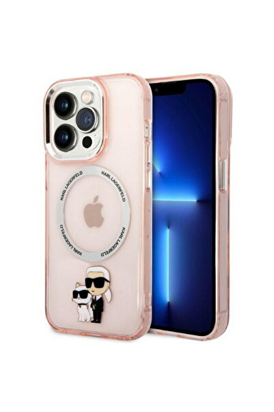 Karl Lagerfeld IML GLIT NFT Karl & Choupette Case with MagSafe for iPhone 14 ...