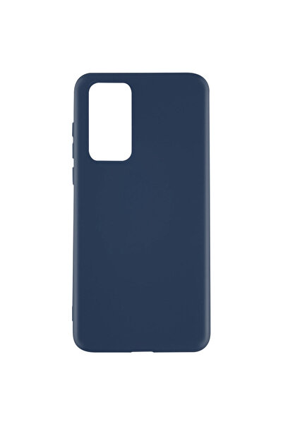 lemontti Husa Silicon Silky Huawei P40 Albastru Inchis