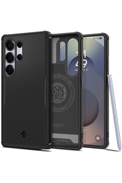 Spigen HusДѓ Core Armor (MagFit) pentru Samsung Galaxy S25 Ultra вЂ“ negru (mat)