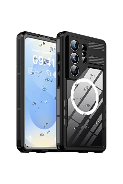 ShellBox Husă pentru Samsung Galaxy S26 Ultra - Impermeabilă IP68 - Negru