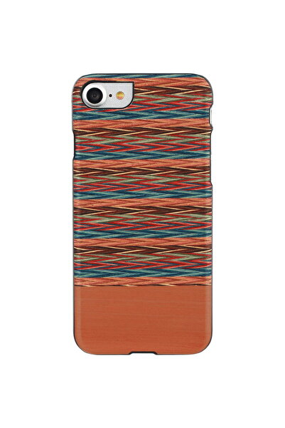 Other Husa MAN&WOOD pentru iPhone 7/8, maro în carouri negre