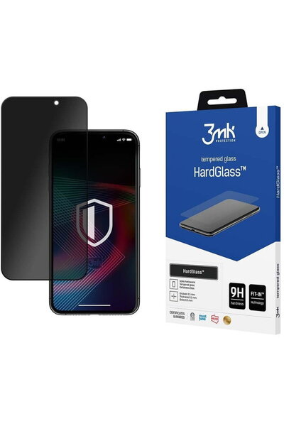 3MK Tempered Glass For iPhone 14 Pro 9H Privacy Anti Spy Series HardGlass Max...