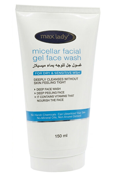 MAXLADY جل ميسيلار للوجه 150 مل