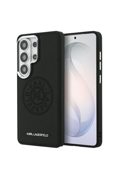 Karl Lagerfeld Husă Samsung Galaxy S26 Ultra - Piele învelită cu logo Karl Ro...