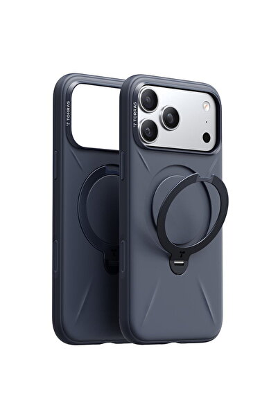 TORRAS Husa pentru iPhone 17 Pro Max - QPRO Silicone Series - Navy Blue