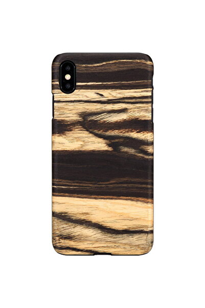 Other Husa MAN&WOOD pentru smartphone iPhone XS Max alb abanos negru