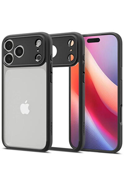 Spigen Ultra Hibrid, negru mat - iPhone 17 Pro Max