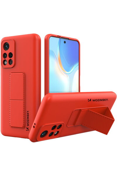 WOZINSKY pentru Xiaomi Poco M4 Pro 5G Rosu