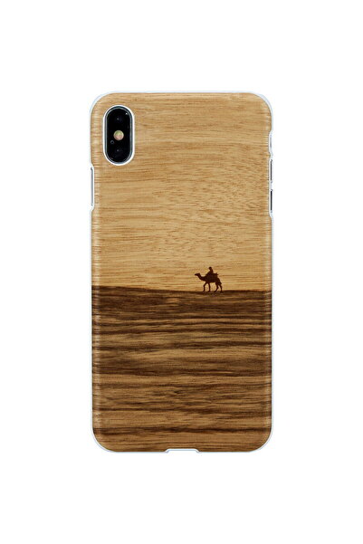 Other Husa MAN&WOOD pentru smartphone iPhone XS Max, alb terra