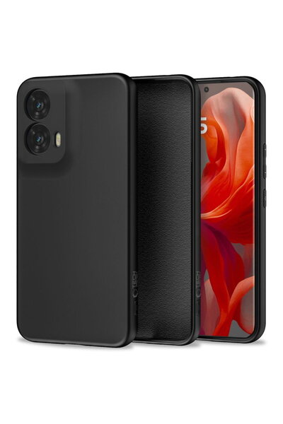 Tech-Protect HusДѓ Icon pentru Motorola Moto G58, design elegant, neagrДѓ