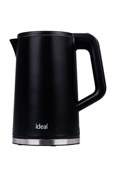 İdeal Fierbător 1.7 l, corp din oțel, putere 1500 W, negru