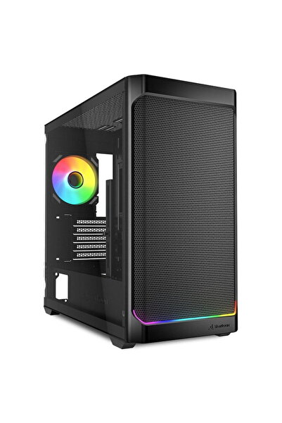 SHARKOON Mid Tower Fara sursa MK4W RGB Strip Negru