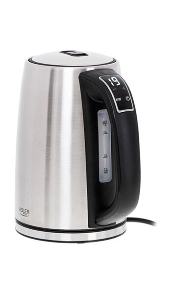 adler AD 1340 Kettle, Electric, Power 2200W, Capacity 1.7 L, Stainless Steel