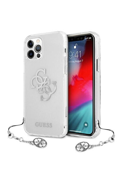 Guess GUHCP12LKS4GSI iPhone 12 Pro Max 6.7 "   Carcasă rigidă transparen...