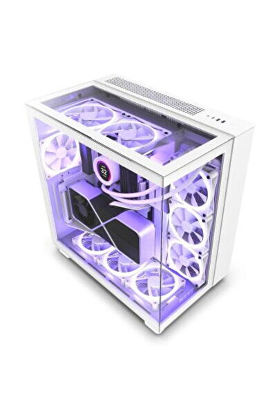 Nzxt H9 Elite Middle Tower ATX Fara Sursa Alb