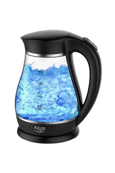 adler electric AD 1274 2200W 1.7l, Negru