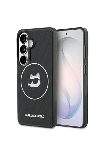Karl Lagerfeld Husă pentru Samsung Galaxy S26 - IML Choupette Head on KL Logo...