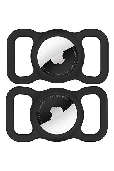 Hurtel Husă de silicon pentru Apple AirTag pentru zgarda câinelui sau pisicii...