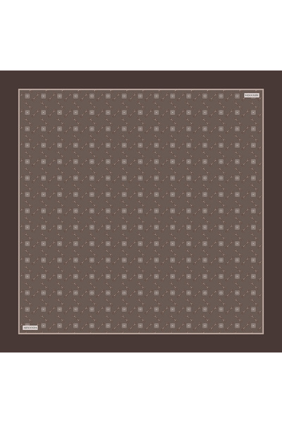 ARMANDA ΜΕΤΑΞΩΤΟ ΜΟΥΣΙΛΙΝΟ ΜΑΝΤΗΛΙ ΜΕ ΣΧΕΔΙΟ ΑΛΥΣΙΔΑΣ - ΒΙΖΟΝ