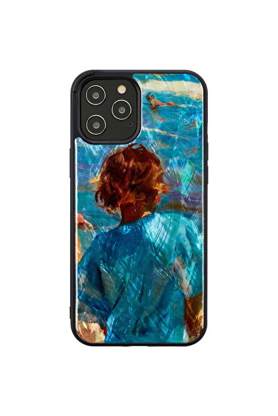 Other Husă iKins pentru Apple iPhone 12/12 Pro copii pe plajă