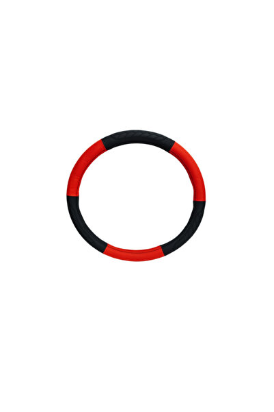 PARADOX SINCE 1992 Καθολικό Αντιολισθητικό Δερμάτινο Κάλυμμα Τιμονιού Κόκκινο...