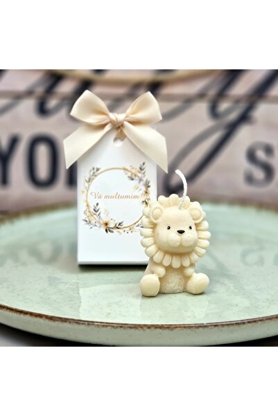 Invitatii Originale Μαντιλάκια Βάπτισης CANDLE Leo - σετ 10 τεμαχίων