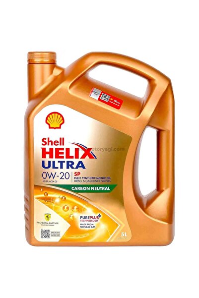 SHELL Helix Ultra Sp 0W/20 5 Lt Motor Yağ