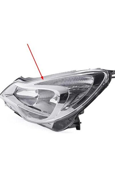 İthal Opel Corsa D Far Camı Sol 11 - ( Makyajlı Kasa )
