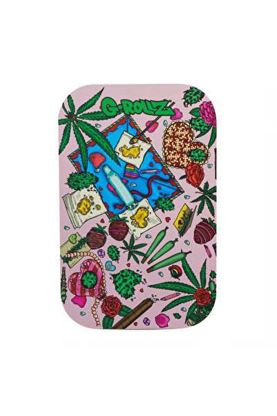 G-Rollz Capac magnetic pentru tavă de rulat 'G-ROLLZ' Reggae |   17.5x27.5cm