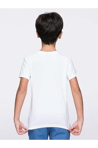 YANEK Kids Cotton T-Shirt Short Sleeve Crew Neck | Boys & Girls Casual Summer Wear