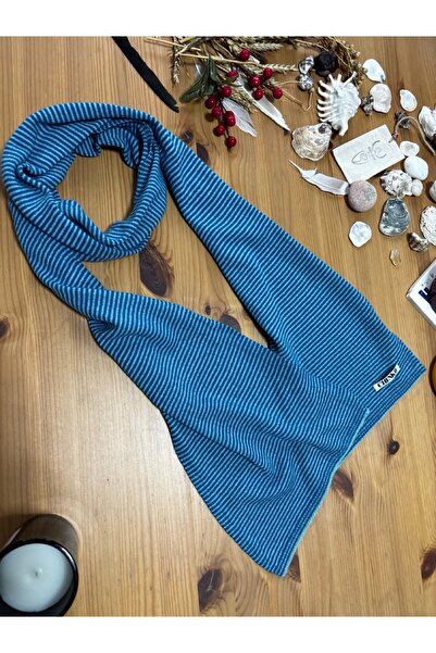 Chinko Cashmere Wool Pack of Striped Colorful Unisex Scarves That Hug You wit...