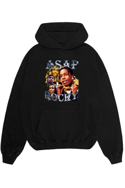 ELFERA Суитшърт с принт ASAP ROCKY