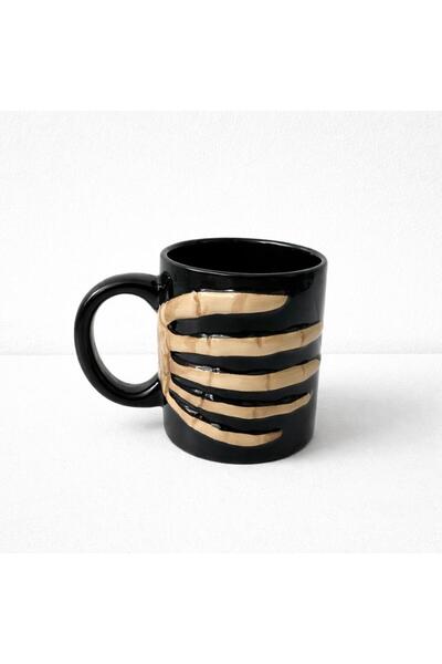 LEONEV Skeleton Hand Ceramic Mug