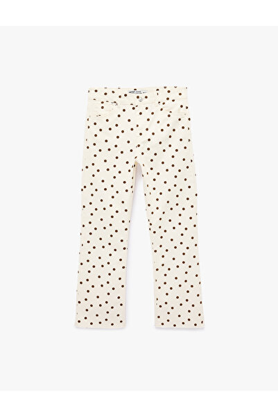 Koton Κανονική μέση, στενή εφαρμογή, με τσέπες, με κουμπιά, κοντό παντελόνι ι...