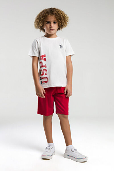 U.S. Polo Assn. Βερμούδες Λευκό Σετ Αγόρι Polo Assn