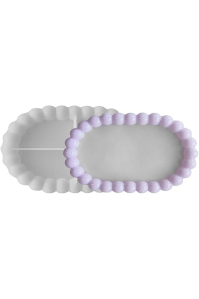 MILMATT Καλούπι σιλικόνης, Milmatt, Οβάλ δίσκος, κατάλληλο για κεραμική σκόνη...