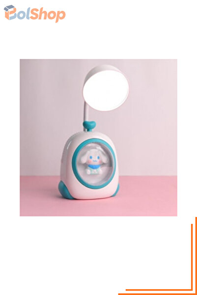 BolShop Sevimli Karakter Tasarımlı Dekoratif Çocuk Odası Gece Lambası ve Masa...